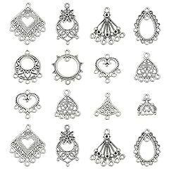 60pcs-15.5~30x13~24x0.8~2.5mm-antique silver charm