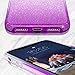 MATEPROX Compatible with iPhone Xs case,Compatible with iPhone X Glitter Bling Sparkle Cute Girls Women Protective Case-Gradient Purple