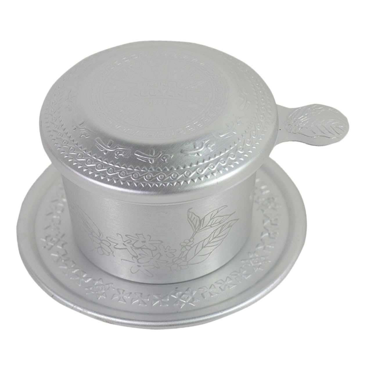Ciieeo 5sätze Vietnamese Dripper Aluminium Tragbarer Kaffeefilter Für Handaufguss Für Camping Und Kompakte Für Kaffeeliebhaber