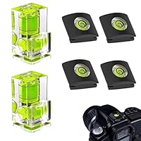 Blitzschuh Wasserwaage, Hot Schuh Level, Kamera Level Hot Shoe,Wasserwaagenkamera, Wasserwaage Level Blitzschuhabdeckung, Kamera Wasserwaage, Hot Shoe Level Compo Pack