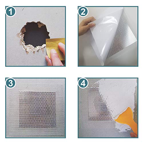Snapklik.com : Drywall Repair Patch, Self Adhesive Fiberglass Wall ...