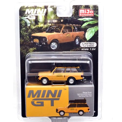 Miniature Camel Trophy 1982 MINI GT 1:64 USA Équipe réplique historique