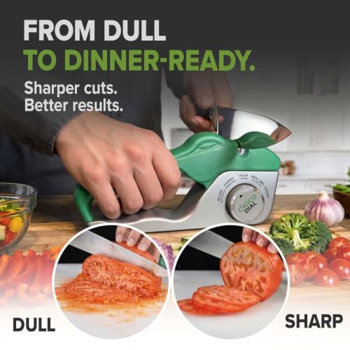Croco Dial 5-in-1 Knife Sharpener for Straight & Serrated Knives - image 4