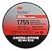 3M 57173-S-10 Temflex Friction Tape 1755, Black, 1.5 Inches X 60 Feet