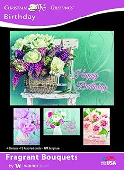 Misc. Boxed Cards - Birthday - Fragrant Bouquets Book