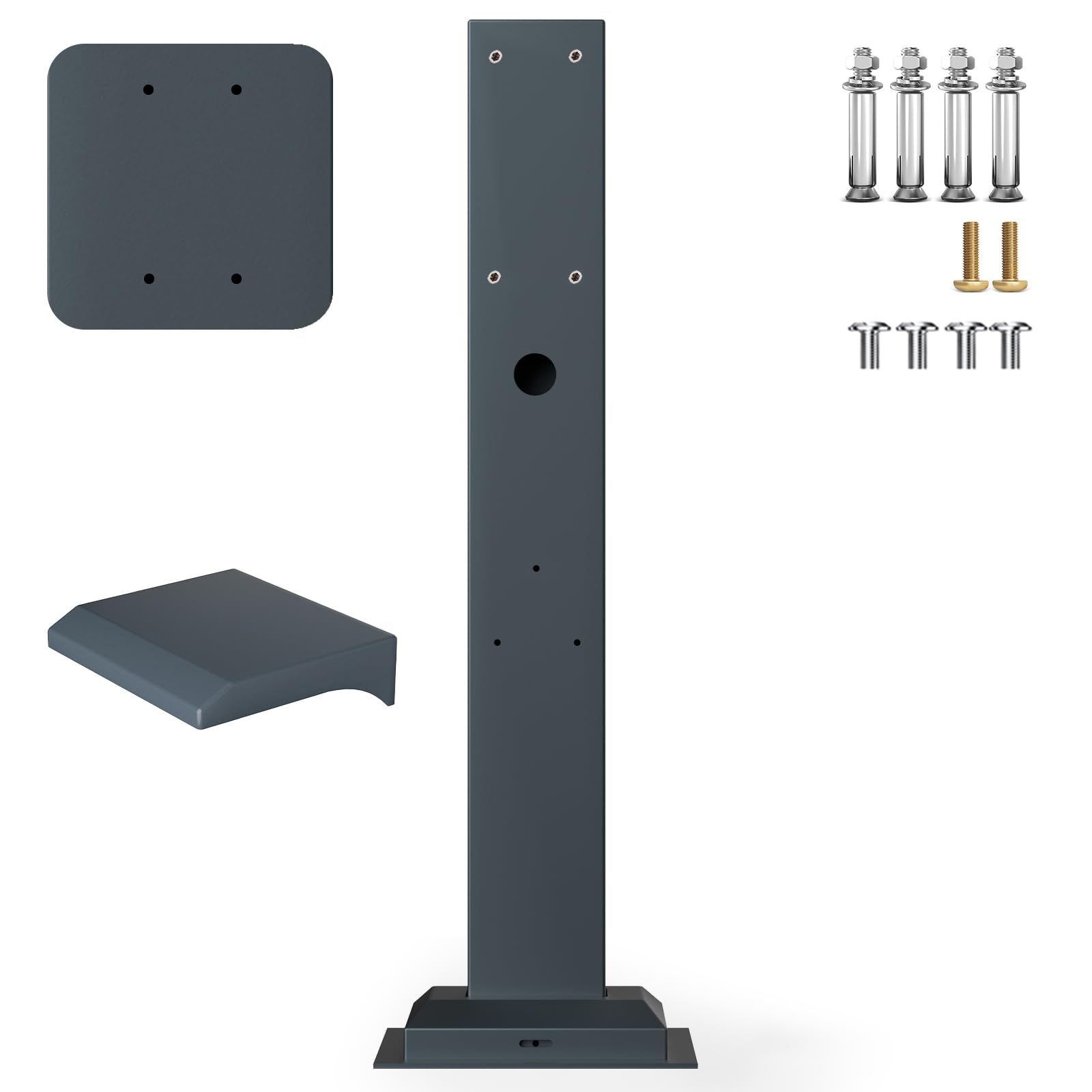 Supporto di Montaggio Pied Eiffel - Pedestal Single per Wallbox di Ricarica EV eMobility