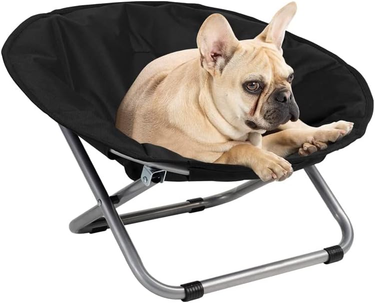 Foldable Elevated Bed Portable Pet Cat Chair Puppy Comfortable Rocking image 4