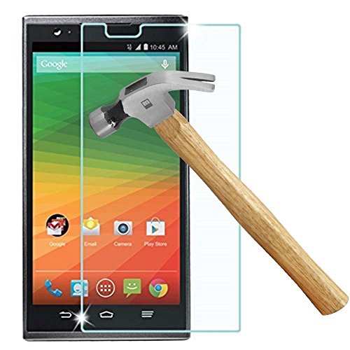 AMASELL ZTE ZMax Z970 Tempered Glass Screen Protector, Premium 9H Hardness 0.3mm Thickness 2.5D Curved Edge Anti-Explosion Film Guard for ZTE ZMax Z970