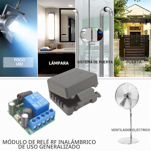 Control de relé DieseRC 5V-30V para solucionar la falta de interruptores cableados 5
