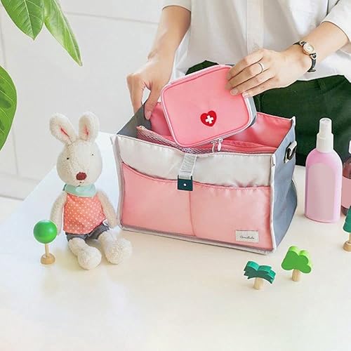 Miniatura 2 de HomeSoGood Bolsa de almacenamiento médico Bolsa de kits de emergencia de gran capacidad Bolsa de almacenamiento de píldoras para el hogar al aire