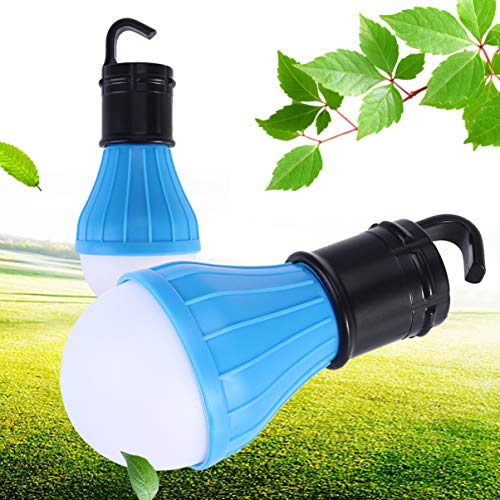 FRCOLOR 2Pcs Portí¡til Levou Luz de Acampamento para Barraca Recarregí¡vel Lí¢mpada de Emergíªncia A