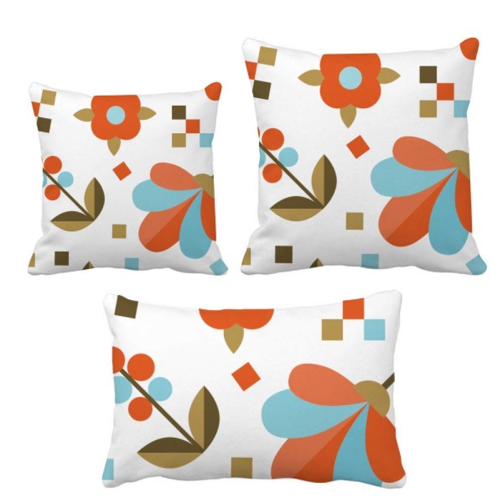 Coussin fleurs peintes pour deco canape salon cocooning