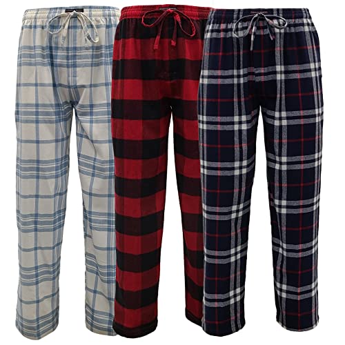 Image of Andrew Scott Men's Flannel Drawstring Pajama Pants