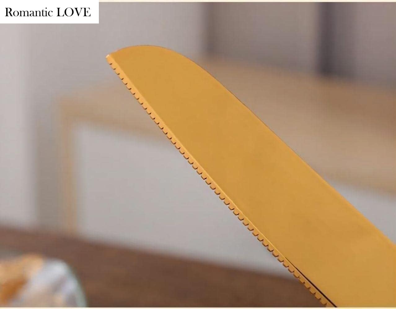 Cake Pie & Pastry Servers Cake Knife Shovel Server Set Silverware Zinc Alloy Carved Hollow Handle Wedding Party Thanksgiving Christmas (K)