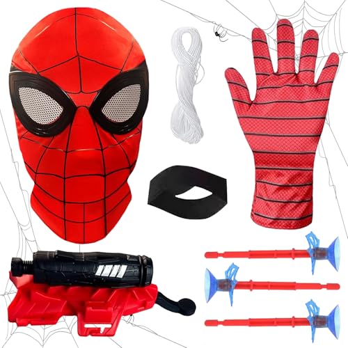 Luvas lançadoras do Spider, luva Hero Launcher, conjuntos de luvas de lançador, luvas Spider para criança, lançador de luvas Spider, lançador de heróis, Launcher Glove, Spider luvas de lançador