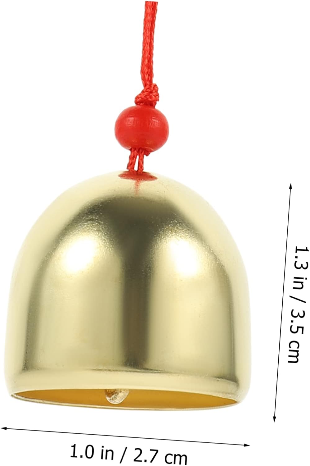 TEHAUX 24sets Alloy Craft Bells for Decor for Weddings Festivals and Crafts Hanging Bells String Mallets for Unique Decorations