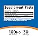 Nutricost Theacrine as Teacrine 100 MG per Serving, 60 Capsules - 30 Servings, Vegan, GMO-Free