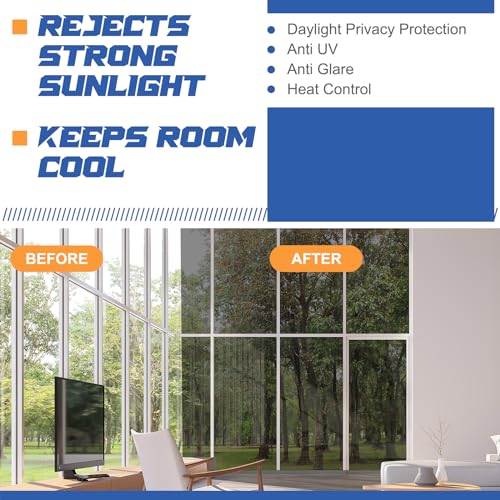 Film reflectante para ventana Pushglossy 48x26 pulgadas miniatura 5