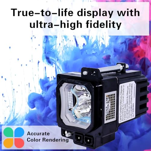 Image of BHL-5010-S Replacement Projector Lamp Bulb for JVC DLA-20U DLA-HD350 DLA-HD550 DLA-HD750 DLA-HD950 DLA-HD990 DLA-RS10 DLA-RS15 DLA-RS20 DLA-RS25 DLA-RS35 Projector Lamp with Housing