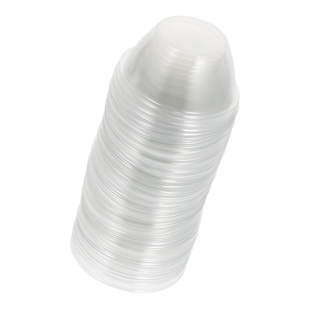 FUNOMOCYA 100pcs Transparent Hydroponics Plant Growing Covers Moisturizing Insulation Lids for Soilless Gardening Durable Plant Protection for Enhanced Growth and Survival