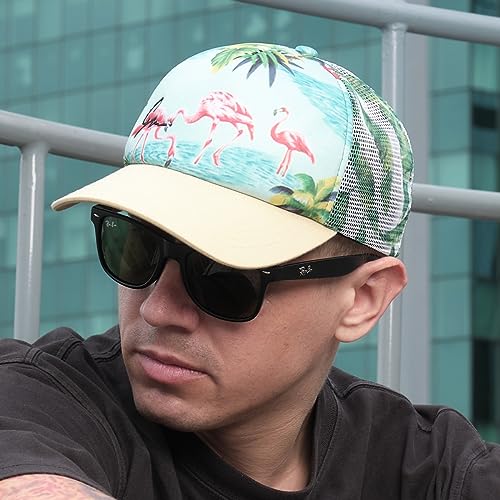 Image of Grace Folly Foam Trucker Hat Snapback Mesh Baseball Cap for Men or Women