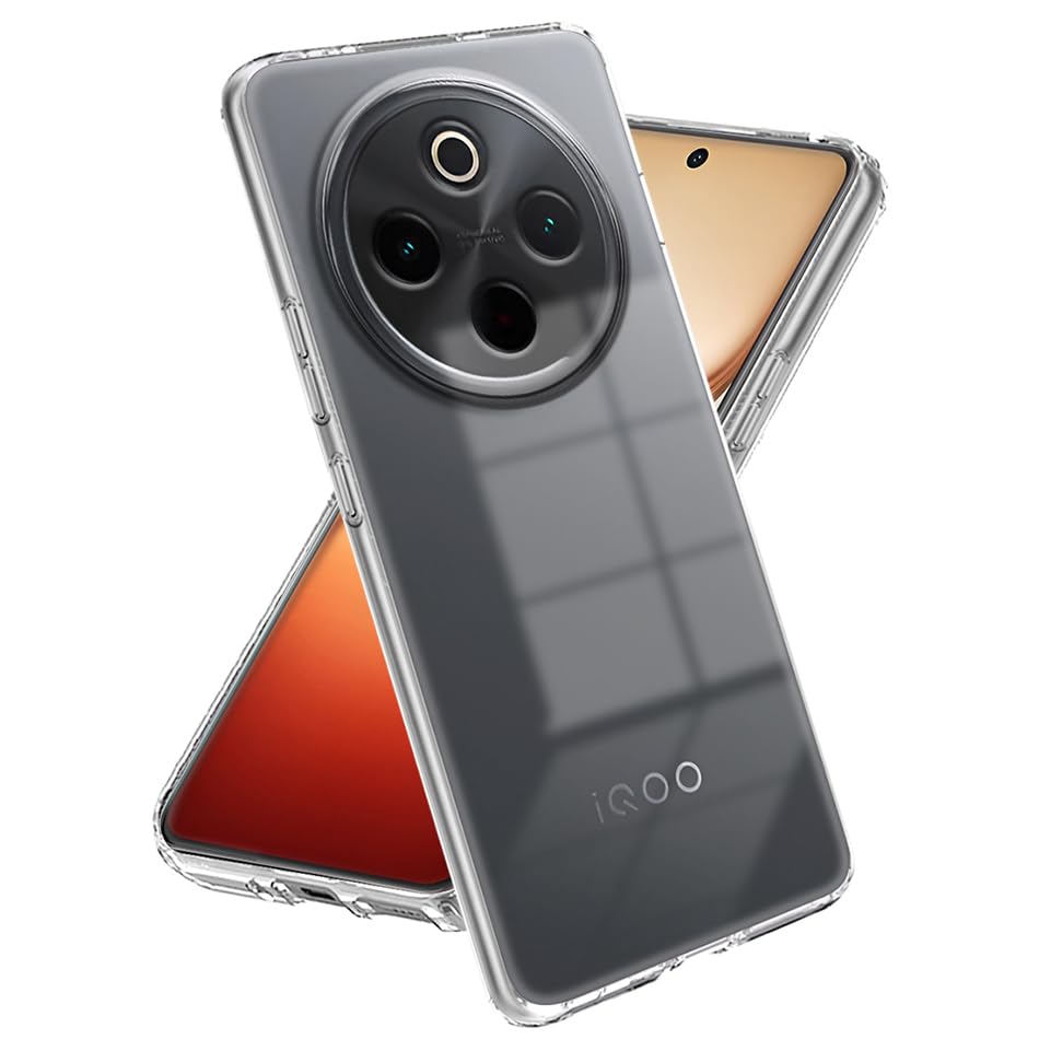 Fashionury Crystal Clear Case for iQOO Z10 5G / Vivo T4 5G - Image 4