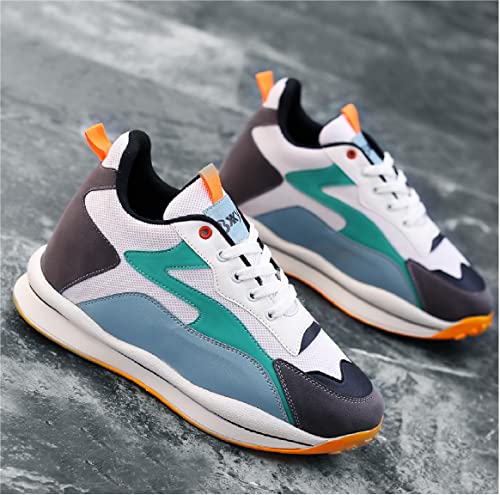 Image of BXXY Men's 3 Inch Hidden Height Increasing Casual Sports Lace-Up and Outdoor Shoes.