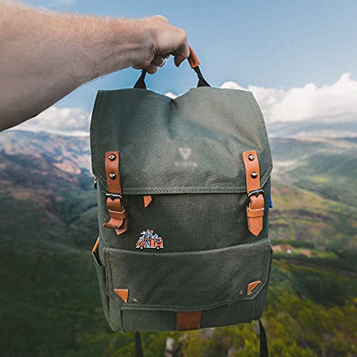 5Pcs Cute Outdoors Enamel Pins Set RV Lapel Pins Accessory for Travel and Nature Lovers Travel Gifts4