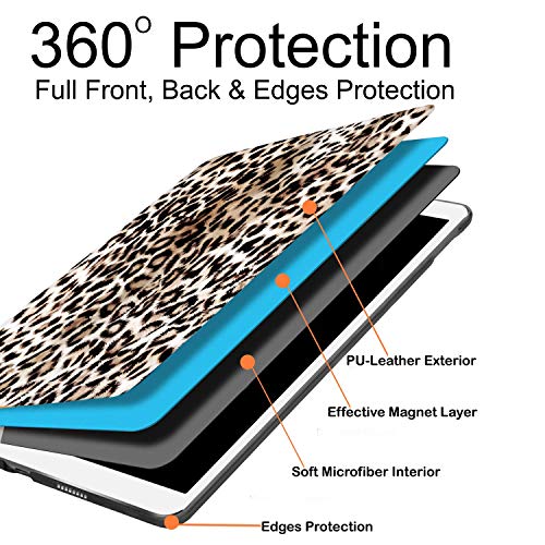 Image of DuraSafe Cases for iPad Pro 11 4th 3rd 2nd Generation Cover A2759 A2761 A2762 A2377 MNXE3HN /A MNXD3HN /A A2435 MNXG3HN /A MNXF3HN /A MNXJ3HN /A MNXH3HN /A MNXN3HN /A MP553HN /A A2228 MY232HN /A - Leopard