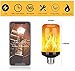 LED Flame EFFECTE DE LA Flame Ampoule LED Flame EFFECTURE DE Flame Ampoules LED Flame EFFECTURE ÉLIMMELLAGE APPOULEMENT DE FEU avec avec DE LA BAYONETE DE LED Bayonet LED BOGH B22 4Pack-e26_Paque