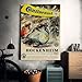 Dekomundo Grand Prix Europe Nurburg-Ring Hockenheim Vintage Car Racing Poster Historic Prints 50s 60s 70s (Unframed), Grand Prix Monaco 1932, 11x17 inches