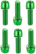 Chooee Bicycle Screws M5 x 18 mm, Stem Screws M5 x 18 mm, Screws Power/Handlebar for MTB Bike (Red/Blue/Orange/Green/Colour/Gold)