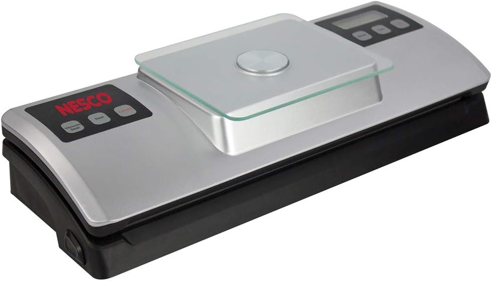 VSS-01 Automatic Food Vacuum Sealer with Digital Scale and Bag Starter Kit, Silver