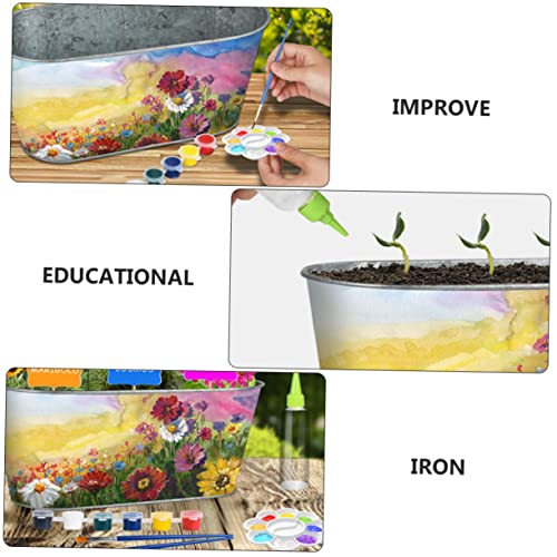 TOYANDONA Kit De De Plantas De Hierbas Kit De Jardinería para Manualidades Herramientas De Bricolaje para Flores para Decorar Interiores y - imagen 3