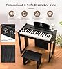 Best Digital Piano for Classical Music: Top 5 Review 25 Vangoa Kids Piano Keyboard, 37 Keys Digital Piano for Kids, Music Educational Instrument Toy, Wood Piano for Girls and Boys,Classic Black #3