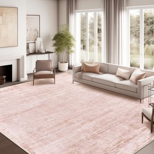 zesthome 8x10 Area Rugs for Living Room, Non-Slip Backing Washable Rug, Modern Abstract Area Rug, Stain Resistant Rugs for Bedroom, Ultra-Thin Large Area Rugs, Area Rug 8x10