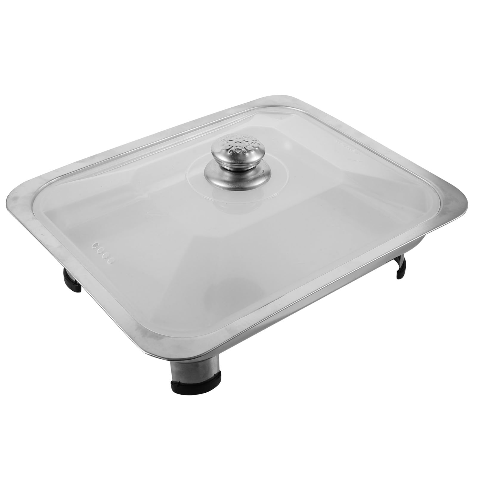 Plateau de buffet rectangulaire stable anti-glisse pour traiteur
