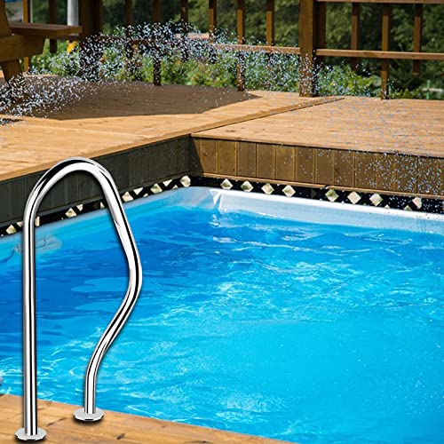 Barandal para piscina de acero inoxidable miniatura 1