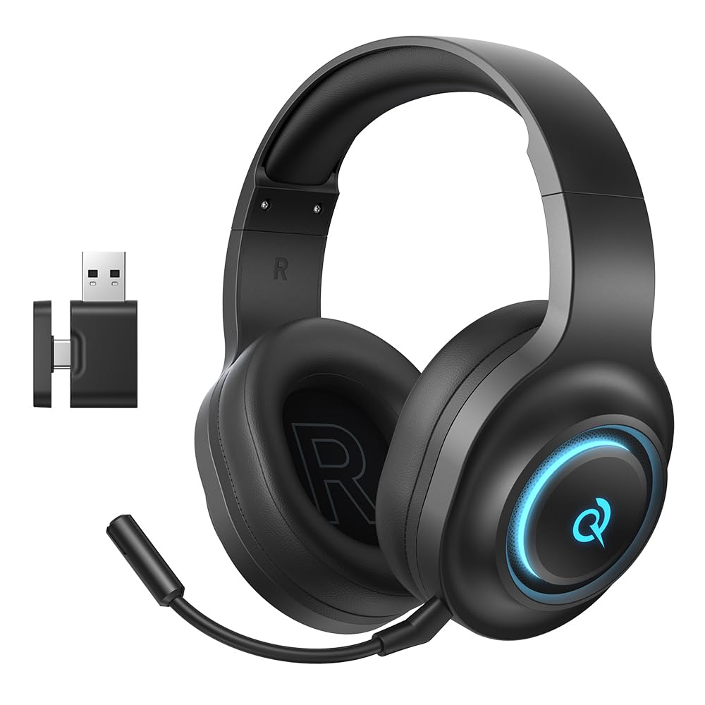 Amazon.co.jp: QCY Heroad V200 ゲーミングヘッドセット 7.1ch