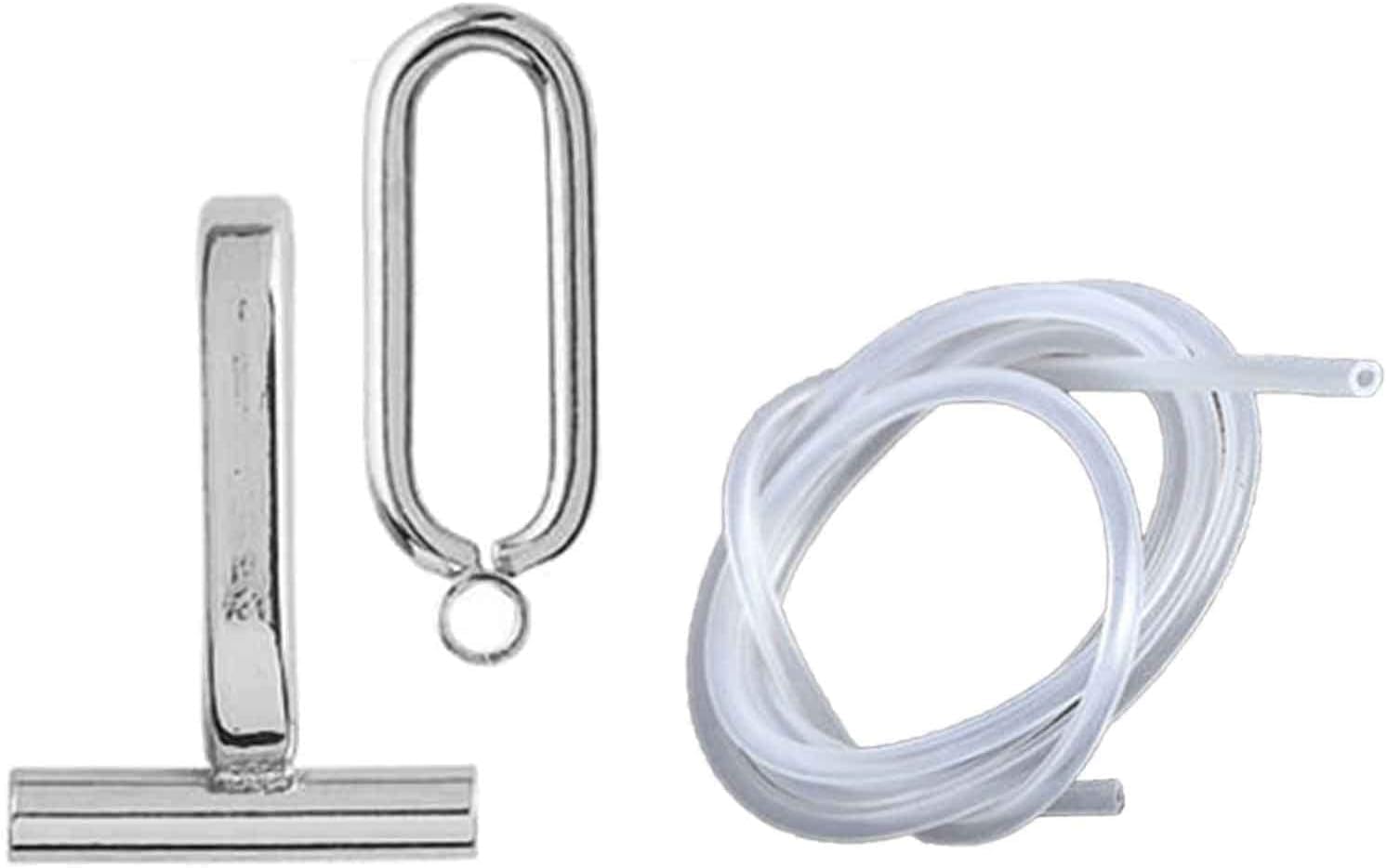 Sluswallow 1Pc Silver Brooch Converters Pins Converters Brooch Pendant Converters