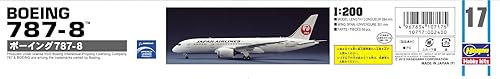 Miniatura 5 de Hasegawa 10717 1200 JAL B787-8 juguete (importación de Japón)