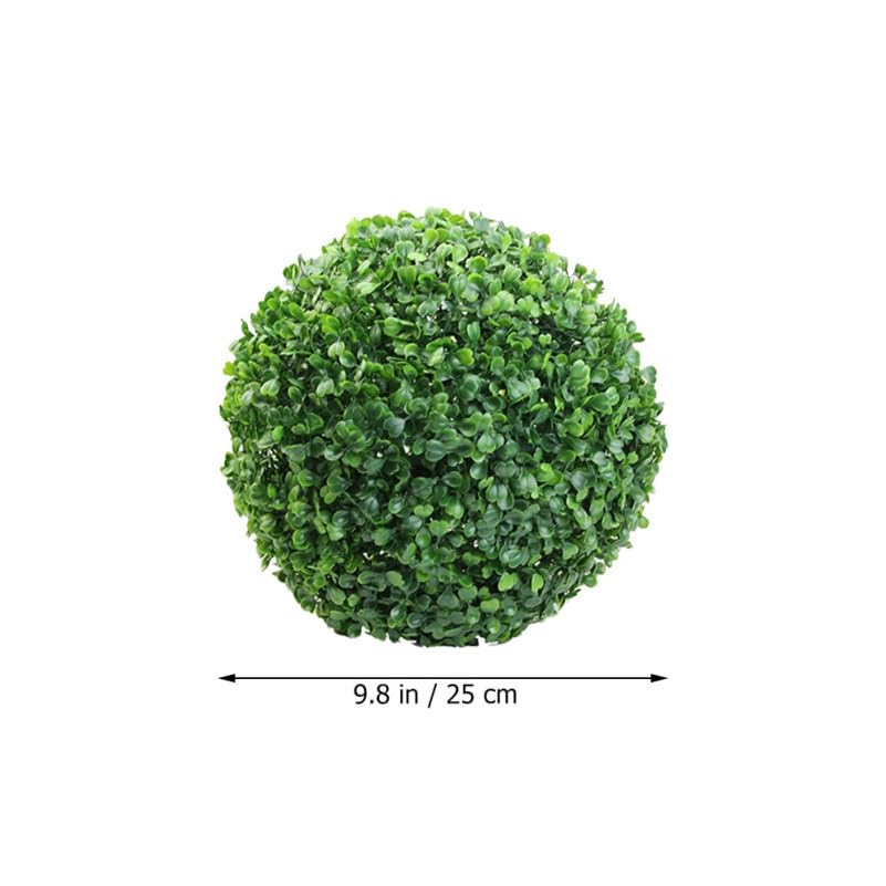 Bola de césped artificial de 25 cm para techos sin mantenimiento 3