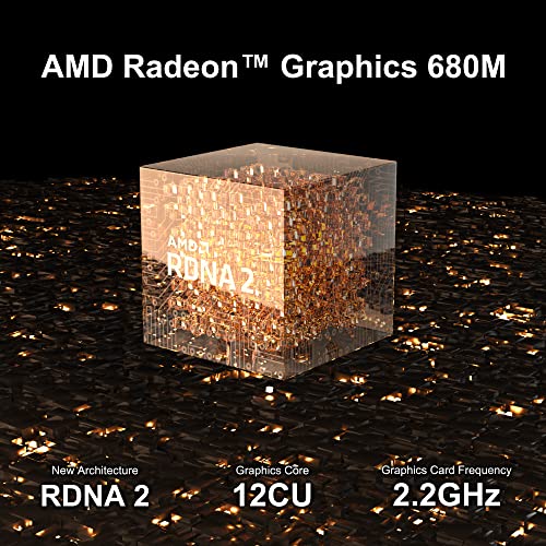 Image of GEEKOM Mini PC IT12, AMD Ryzen7 7735H (up to 4.75GHz) Windows 11 Pro Mini Computers, 32GB DDR5 RAM 1TB M.2 SSD, Support 4K@60Hz /8K UHD /WiFi 6E /BT5.2 /2TB Expansion, Mini Desktop Computer