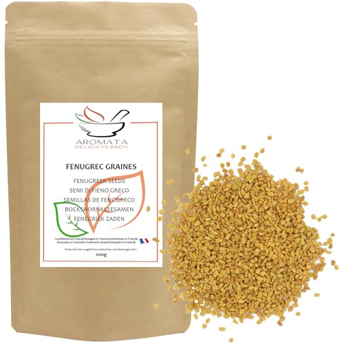AROMATA – Fenugrec Graines entières – Origine Inde - 200gr