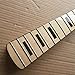 4 String 20 Fret JAZZ Bass Guitar Neck replacement real inlay 34 inch Gloss