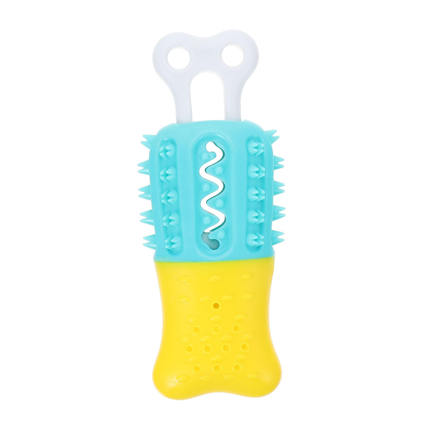 Kisangel Cepillo de para Perros masticables Juguetes para la dentición Juguetes para Perros refrescantes Juguetes para Perros pequeños Piscina para Perros Juguete Flotante Cachorro