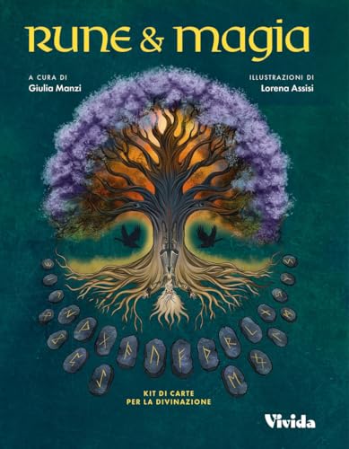 Rune & magia. Kit di 24 carte per la divinazione. Con Carte