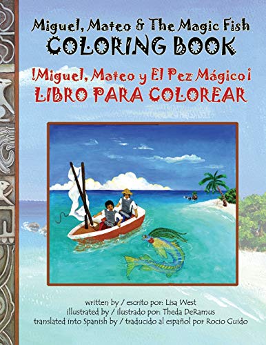 Miguel Mateo & The Magic Fish Coloring Book