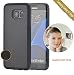 Feceir Anti-Gravity Selfie Case for iPhone Samsung Galaxy S7 Edge, Hands Free Nano Suction Stick to Glass, Tile, Car GPS, Most Smooth Surface (S7 edge)