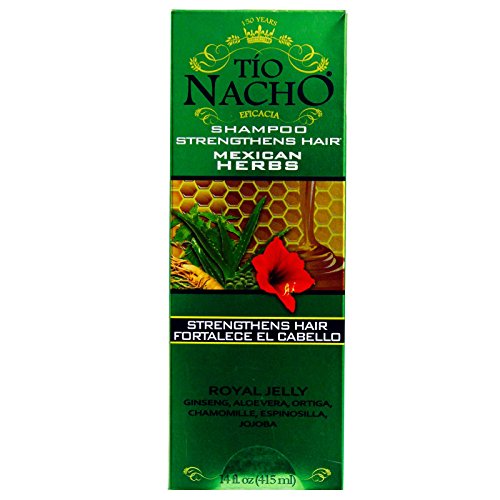 TIO NACHO Mexican Herbs Shampoo 14 oz (Pack of 4)
